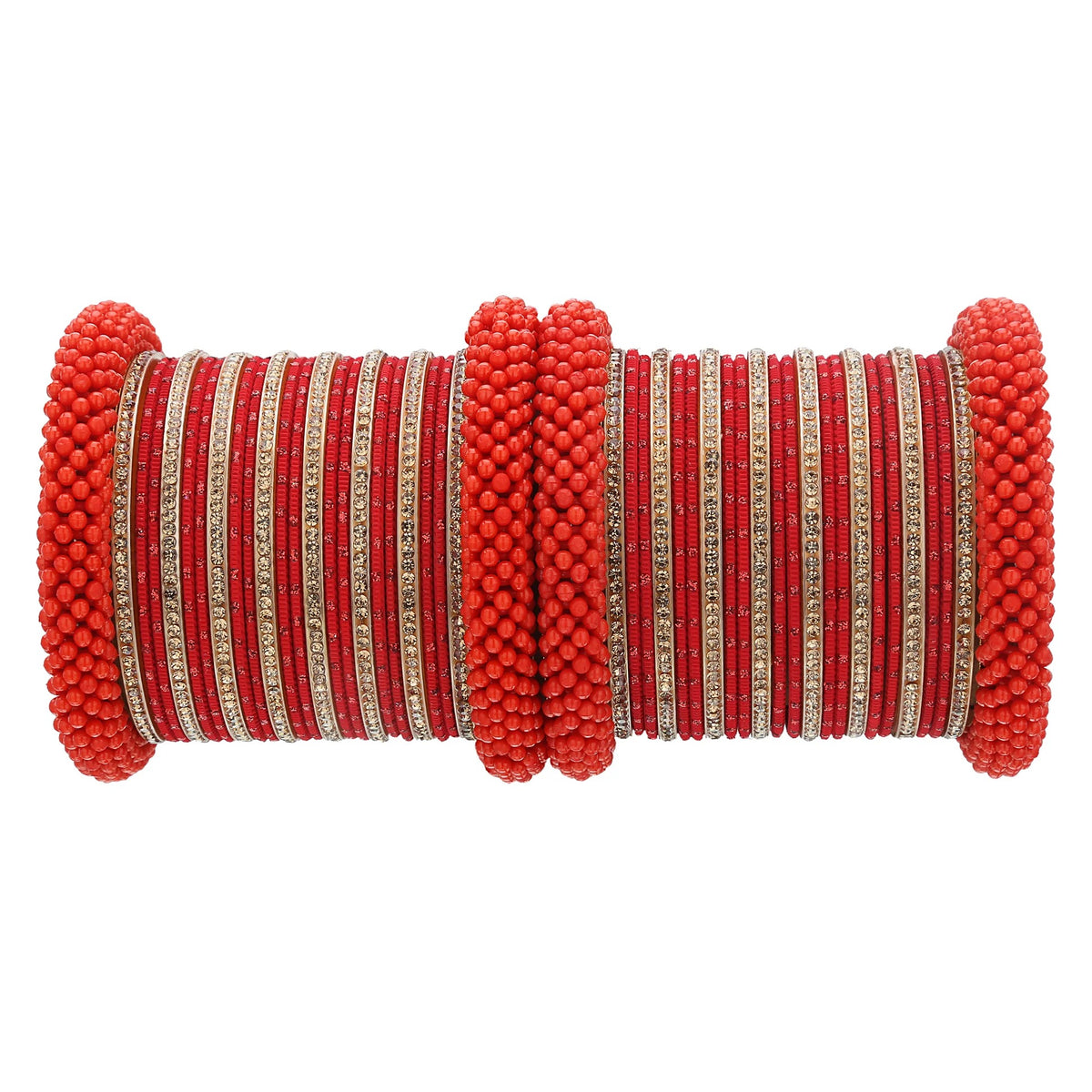 Traditional Bridal Red Lakh Bangles
