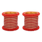 Traditional Bridal Red Lakh Bangles