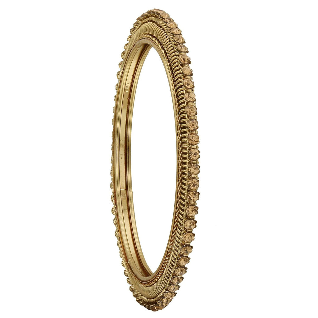 Champagne Gold Handmade Lakh Bangles